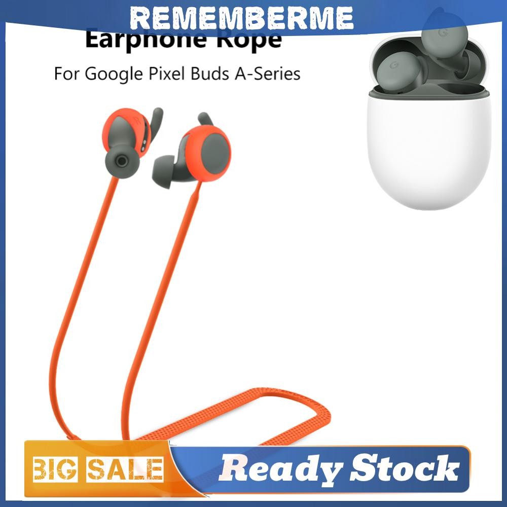 สายคล้องหูฟังไร้สายซิลิโคนสายป้องกันการสูญหายสําหรับ Google Pixel Buds A-Series