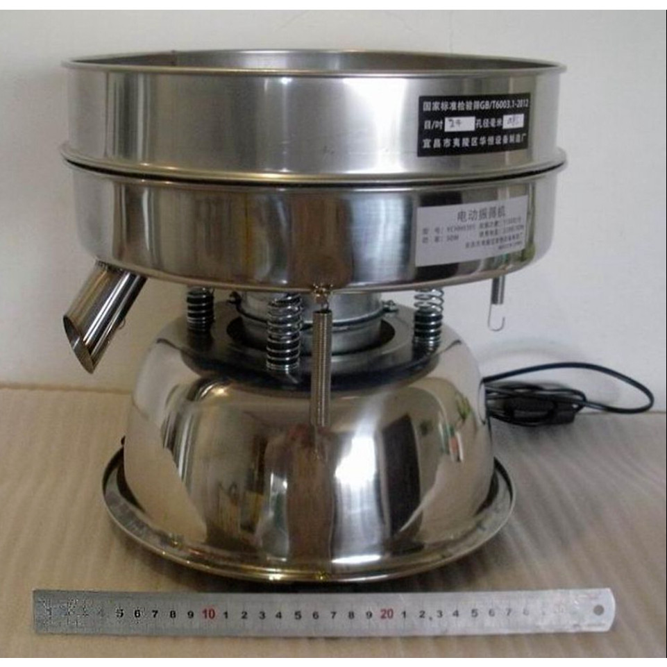 NEW Stainless Steel Electric Chinese Medicine Sieve, Vibrating Sieve Machine a
