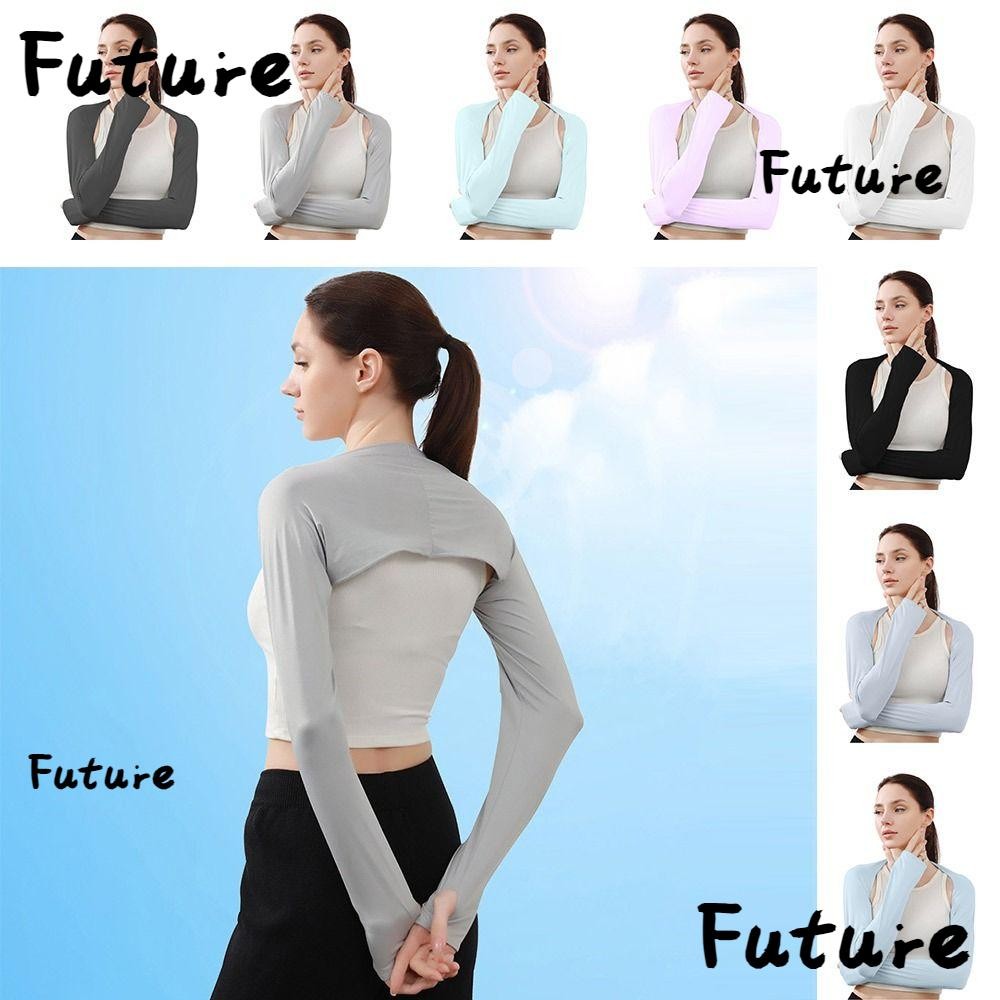 Future Raglan ปลอกแขน ผ้าขนหนู เสื้อคาร์ดิแกนกิโมโน กันแดด แบบเปิดแขน เหมาะกับฤดูร้อน สําหรับชายหาด
