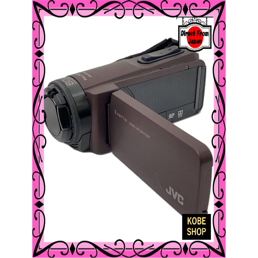 【ส่งตรงจากญี่ปุ่น】 JVC/VICTOR GZ-B800 JVC・Victor Video Camera Everio GZ-F270-T [สีน้ำตาล]/พร้อมเคสแล