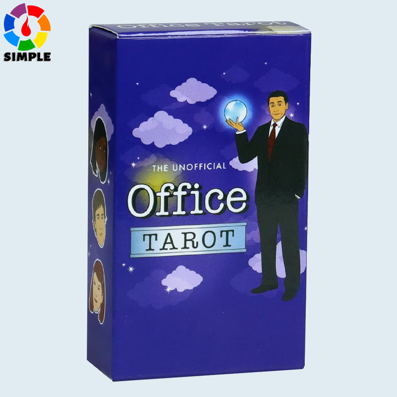 79 Pcs Cards The Unofficial Office Tarot 10.3*6cm: Gaze Into Your Future with The Scranton Branch