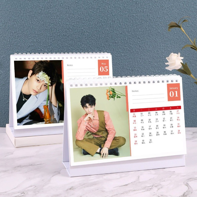 Ryan Ding Yuxi ติงอวี่ซี 2025 ปฏิทินตั้งโต๊ะ 21*27 ซม