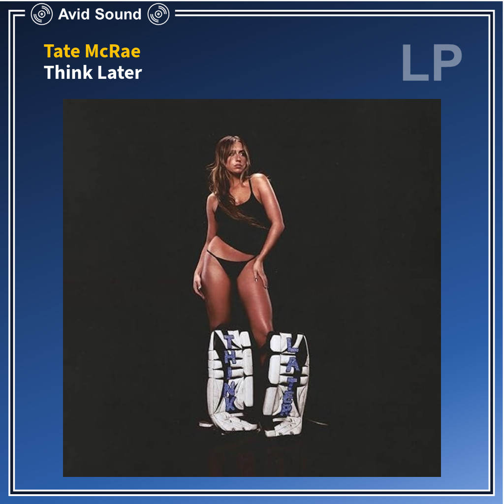 แผ่นเสียง Tate McRae Think Later ใหม่ ซีล Tate McRae Vinyl LP