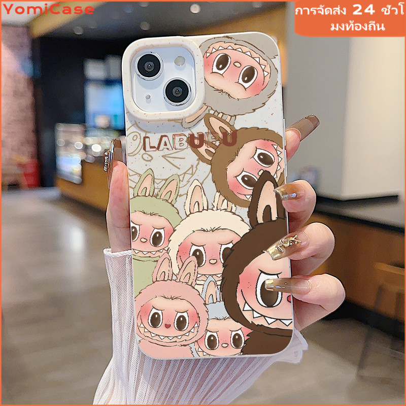เคสน่ารัก Labubu เคสไอโฟน11 เคส iPhone 15 12 13 14 15plus 6plus 8 7plus XS Max XR SE mini เคสไอโฟน ซอฟท์เคส เคสโทรศัพท์