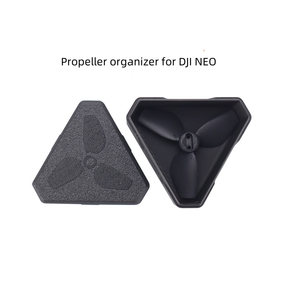 กล่องเก็บใบมีดใบพัด DJI NEO,กล่องพกพาขนาดเล็กป้องกันการตกป้องกันการกระแทกสําหรับ DJI NEO โดรนอุปกรณ์ป้องกันใบพัด