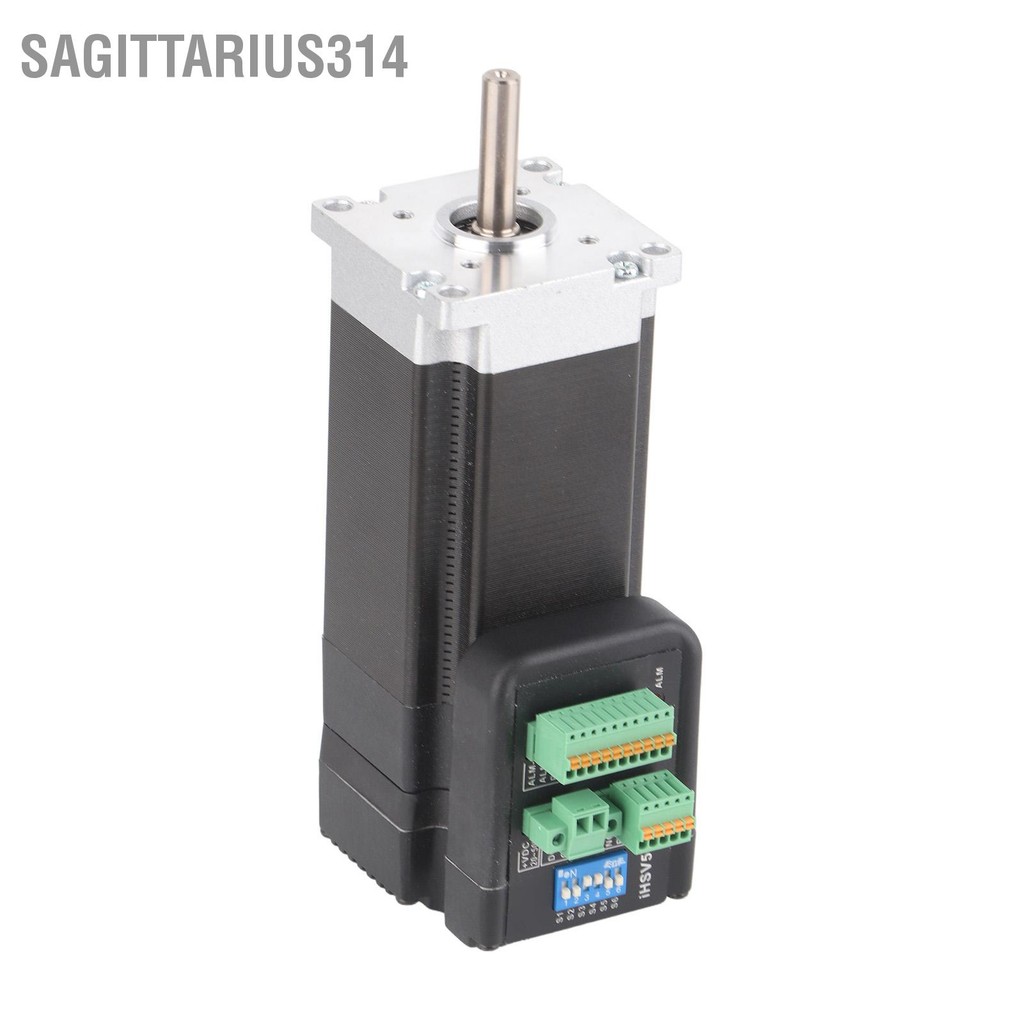 Sagittarius314 เซอร์โวมอเตอร์ในตัว 180W 3000rpm 0.6Nm DC36V IHSV57‑30‑18‑36-01-T-33