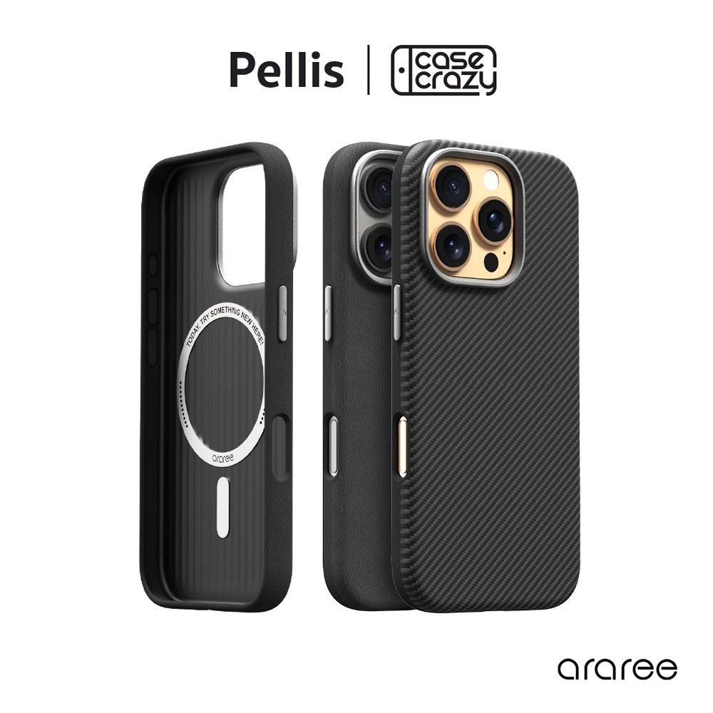 ARAREE รุ่น  Pellis เคสกันกระแทกสำหรับมือถือ iPhone 16 / 16 Plus/ 16 Pro / 16 Pro Max