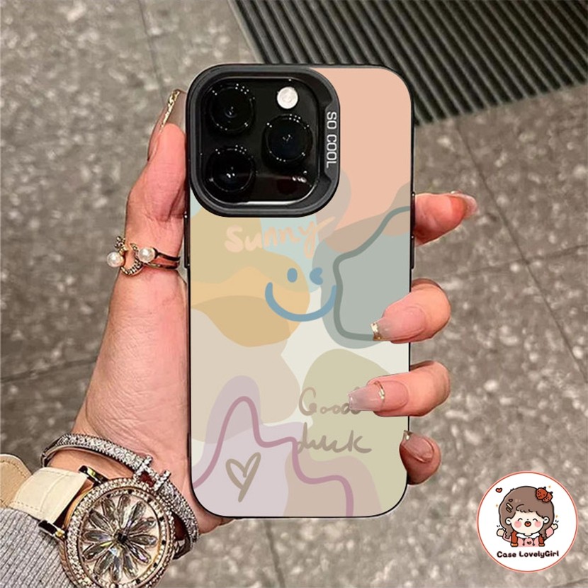 ส่งจากไทย เต็มไปด้วยพลังงานบวก เคส IPhone 15 16 11 13 14 12 Pro Max IPhone 7 Plus 8 Plus X Xs Max Hard Case