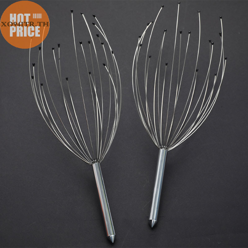 Xoitr เครื่องนวดหนังศีรษะ 20 กรงเล็บนวดศีรษะ Scratcher เพื่อการผ่อนคลายอย่างล้ําลึก TH