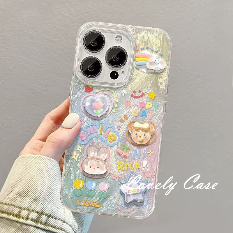 สําหรับ Huawei Honor 200 Lite Pro 50 Plus X30 X5 X50 X6A X7 X7A X8 X8A X8B X9A 4G 5G การ์ตูนน่ารักที่มีสีสันสัตว์เคสโทรศัพท์ Feather Texture ปกอ่อน