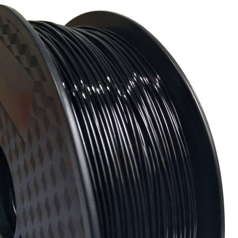 CC3D Black PETG Filament 1KG 1.75mm 3D Printer Filament 2.2LBS PETG Plastic Wire 3D Printing Materia
