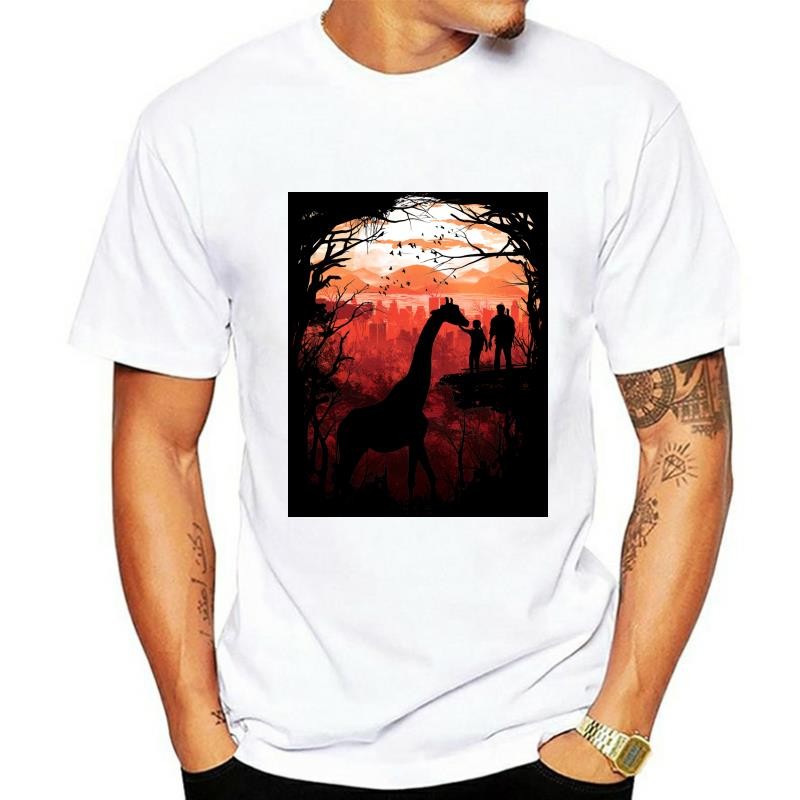 Joel And Ellie The Last Of Us 2 Graphics T Shirt Black Navy For Men men