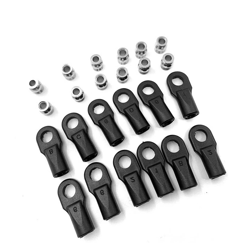 12pcs Rod ปลาย Hollow Balls Ball Joint 5347 สําหรับ Traxxas Bandit Rustler Stampede Slash 2WD ลาก Sl