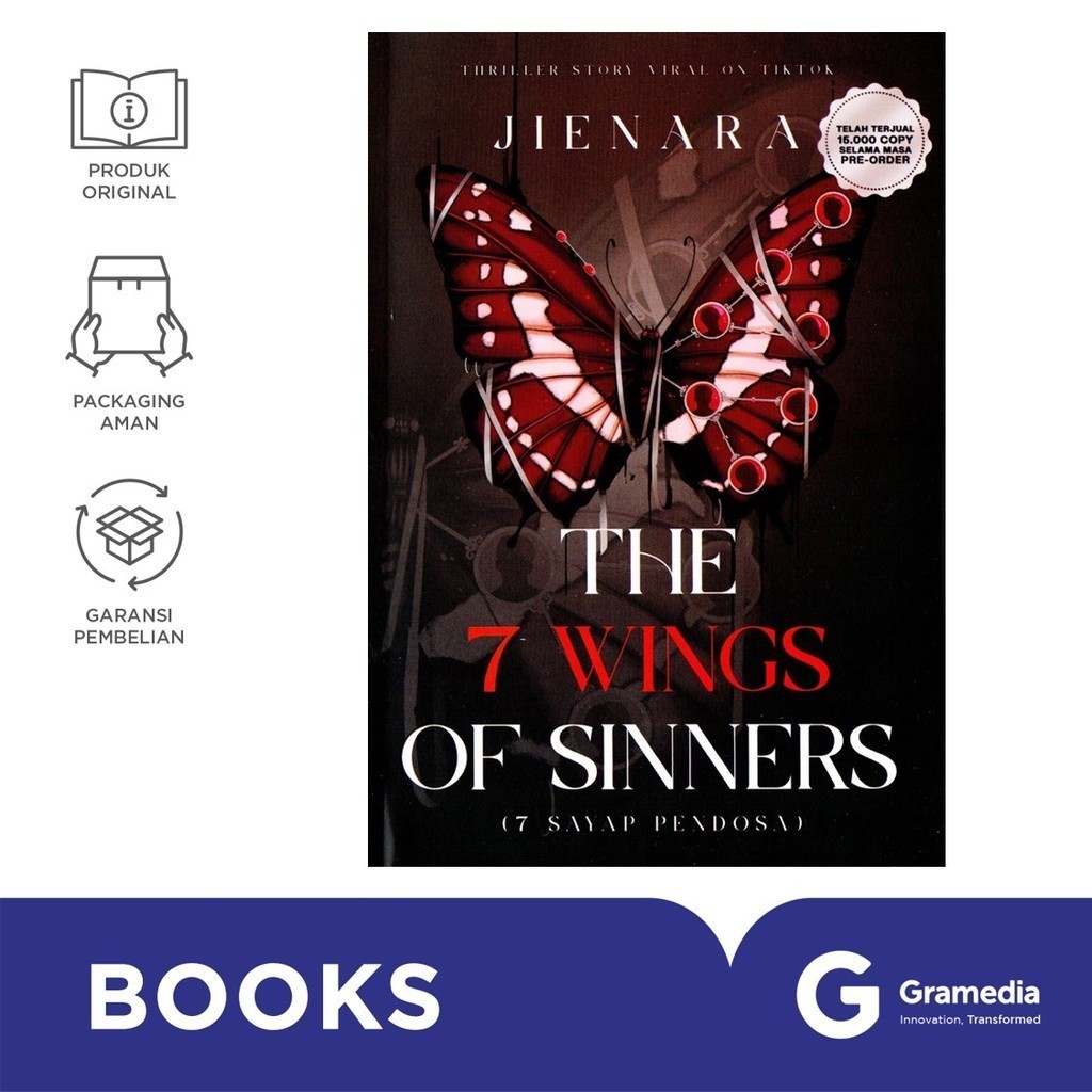 Gramedia Surabaya - 7 Sins (Jienara)