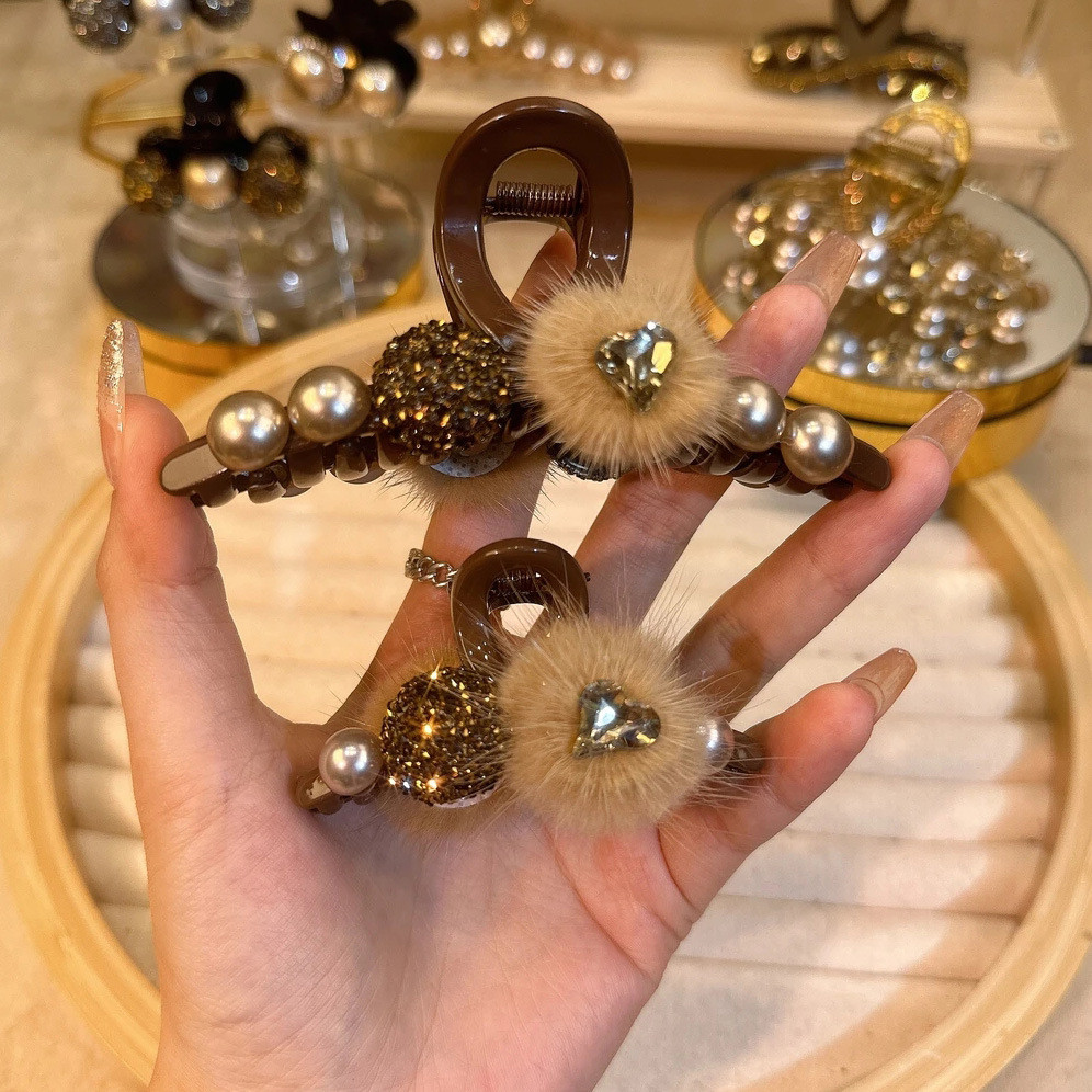2024 Pearl Love Mink กิ๊บติดผม คลิปฉลาม