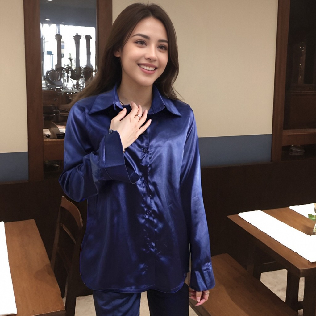 เสื้อเชิ้ตผู้หญิง ดีไซน์เก๋ สำหรับซัมเมอร์ ราคา ถูกที่สุด ดีลบีเคเค แกลเลอรีภาพที่ 3