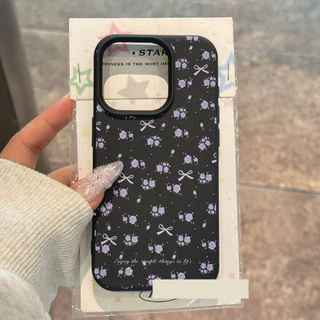 เคสกันกระแทก สำหรับ iPhone 17 AIR 18 16 15 14 Pro Max Plus 11 12 13 Pro Max 18Pro 16Plus ซองหนัง มือถือลายเชอร์รี่น่ารัก