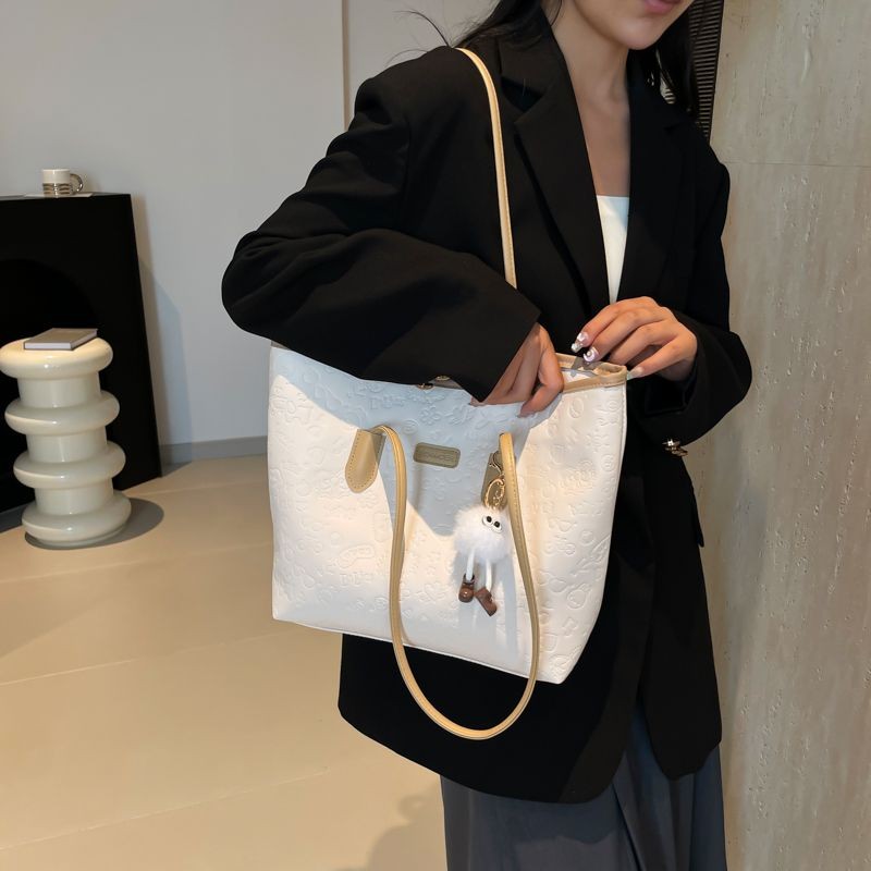 Deere Jack Womens Tote ความจุขนาดใหญ่ผ้าใบ New Niche กระเป๋าสะพายแบบพกพา