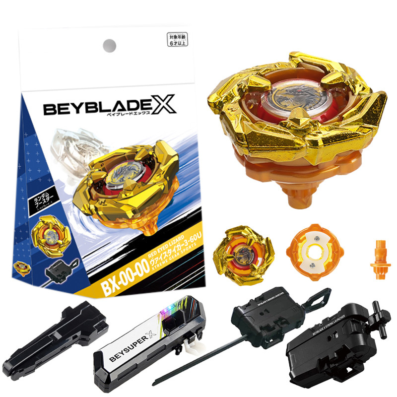Beyblade X BX00-00 BX00-1 Dranzer Spiral Beyblade Xtreme พร้อม Launcher Led Grip ชุดสําหรับ Beyblade Burst ของเล่นเด็กสําหรับเด็กของขวัญวันเกิดเด็ก