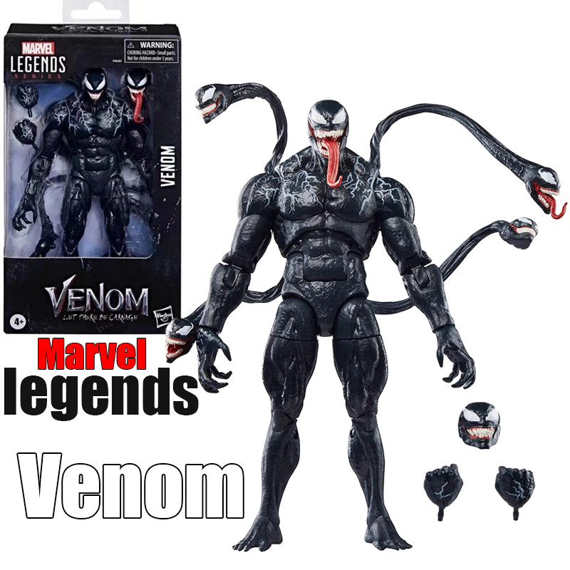 Venom 2 Action Figure เวอร์ชั่นภาพยนตร์พร้อมตัวแทนหลายหัว Venom SHF ตกแต่งห้อง Action Figure Venom M