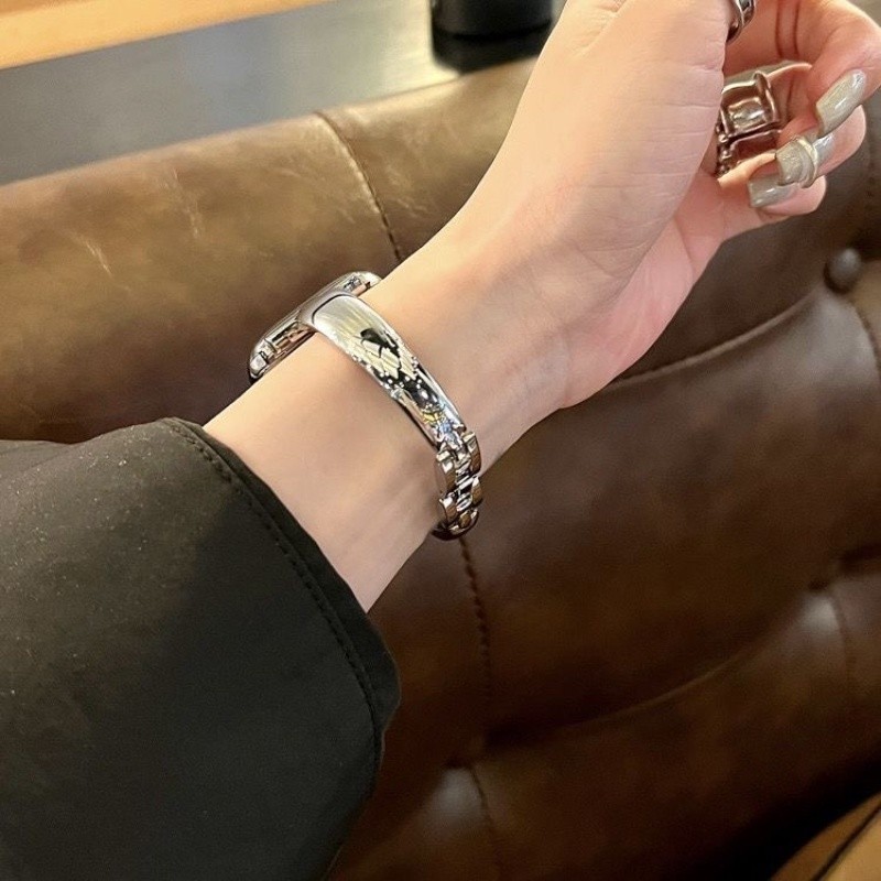 สายโลหะสแตนเลสแฟชั่น สําหรับ Apple Watch รูปที่ 2