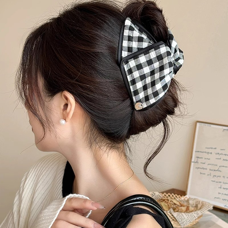 เกาหลีคลาสสิกตาข่ายสีดํา Hairpin Grips กิ๊บติดผม Headwear เครื่องประดับผม ราคา ถูกที่สุด ดีลบีเคเค แกลเลอรีภาพที่ 2