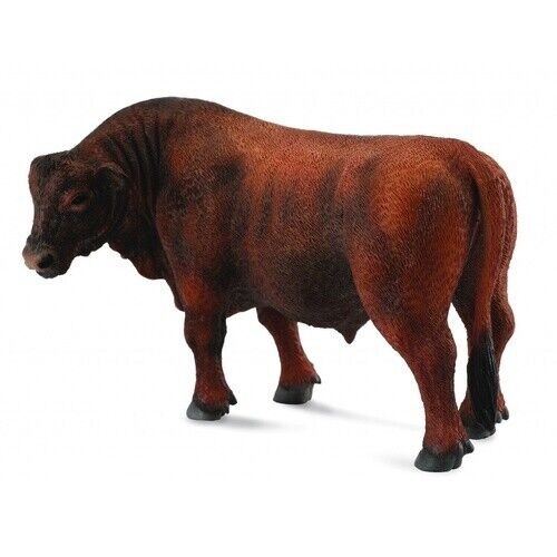 Collecta 88508 ตุ๊กตาสัตว์ RED ANGUS BULL Model Toy