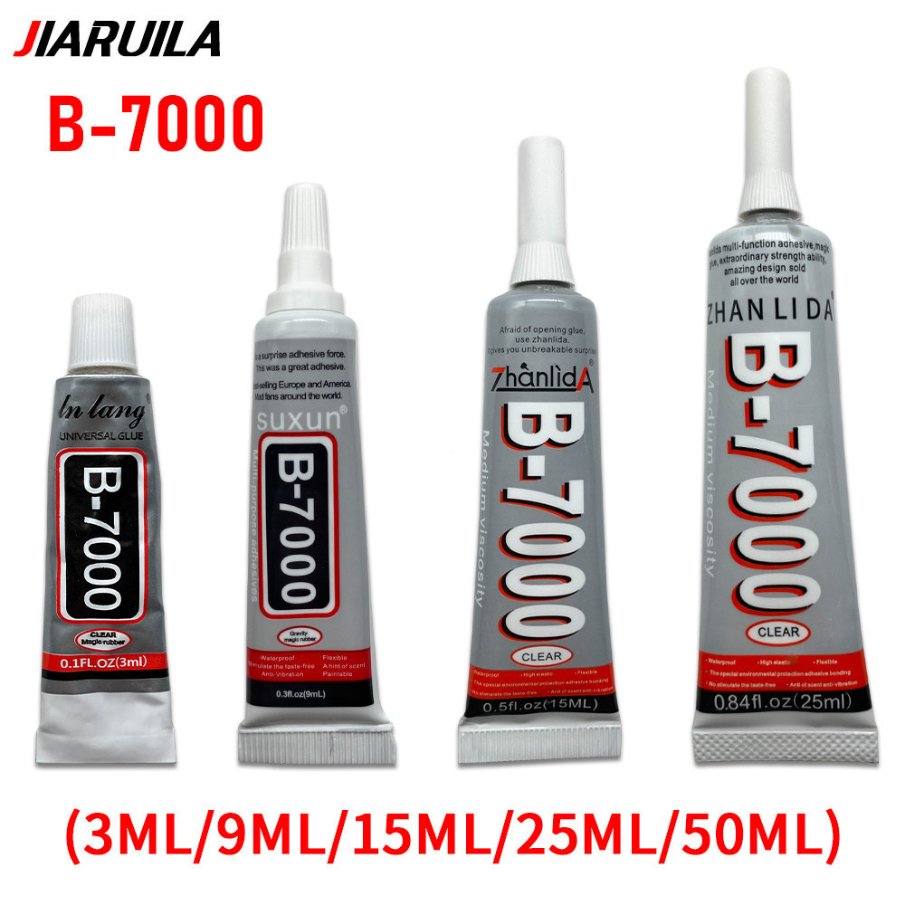 B-7000 สําหรับซ่อมแซมโทรศัพท์มือถือ กาวใส หน้าจอสัมผัส LCD