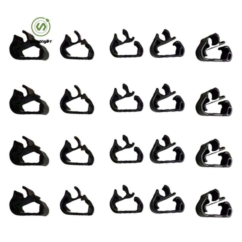 [gangong1kr]สเปรย์แขนปัดน้ําฝน 20PC หัวเข็มขัดท่อ 1617040080 สําหรับ 3008 (P84) 5008 (P87) 408X C5AI