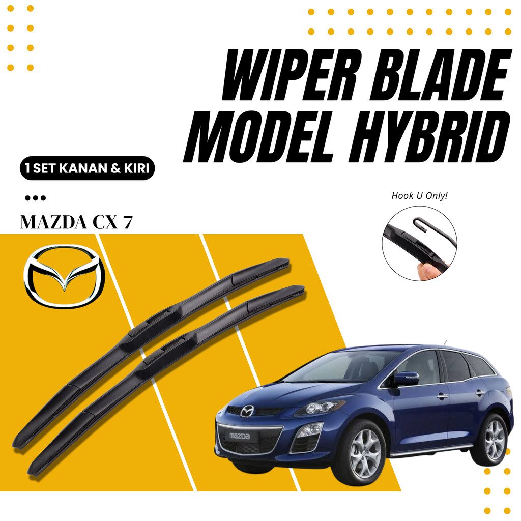 Mazda Cx 7 Premium Hybrid Car Wiper หนึ่งคู่ซ้ายขวา ANTAPANI MOTOR