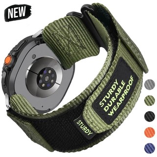 ไนลอน Tactics Sport Strap (ไม่มีนาฬิกา) สําหรับ Samsung Galaxy Watch 8 40 44 มม. 8 คลาสสิก 46 มม.Camouflage Loop สร้อยข้อมือสําหรับ Galaxy 8 Ultra 2 47 มม.