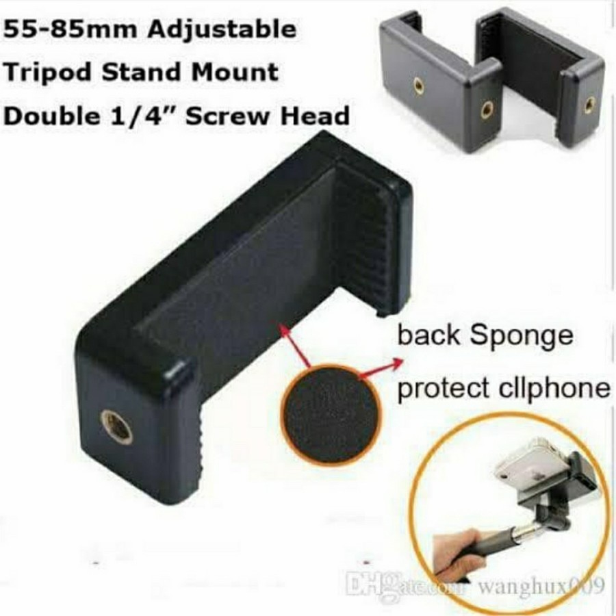 HOLDER U TRIPOD HOLDER GO PRO ONLY - HOLDER 55 - GO PRO 88MM -BD