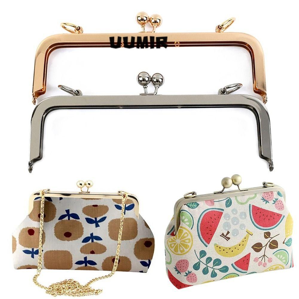 กระเป๋าจับมือกรอบ,โลหะวินเทจกระเป๋ากรอบจูบจับมือ,กระเป๋าฮาร์ดแวร์มินิกระเป๋ากรอบหัวเข็มขัดกระเป๋าทํา