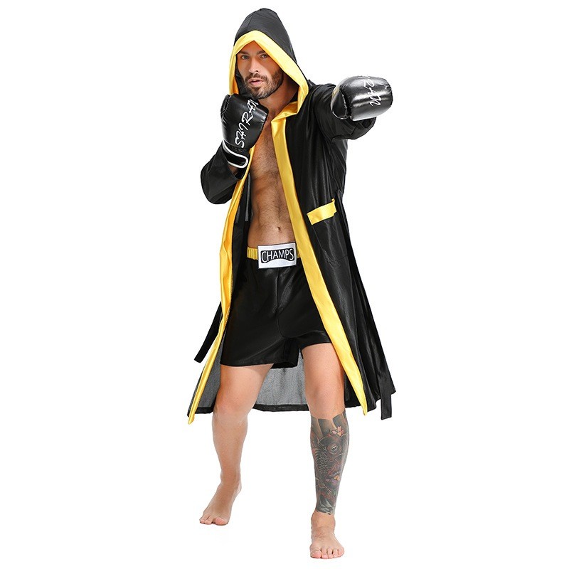 🇹🇭สินค้าอยู่ไทย🇹🇭 🔥 เสื้อคลุมนักมวย นวมนักมวย ชุดนักมวย ชุดแชมป์มวยโลก boxing costume cp79.4 ac17.6