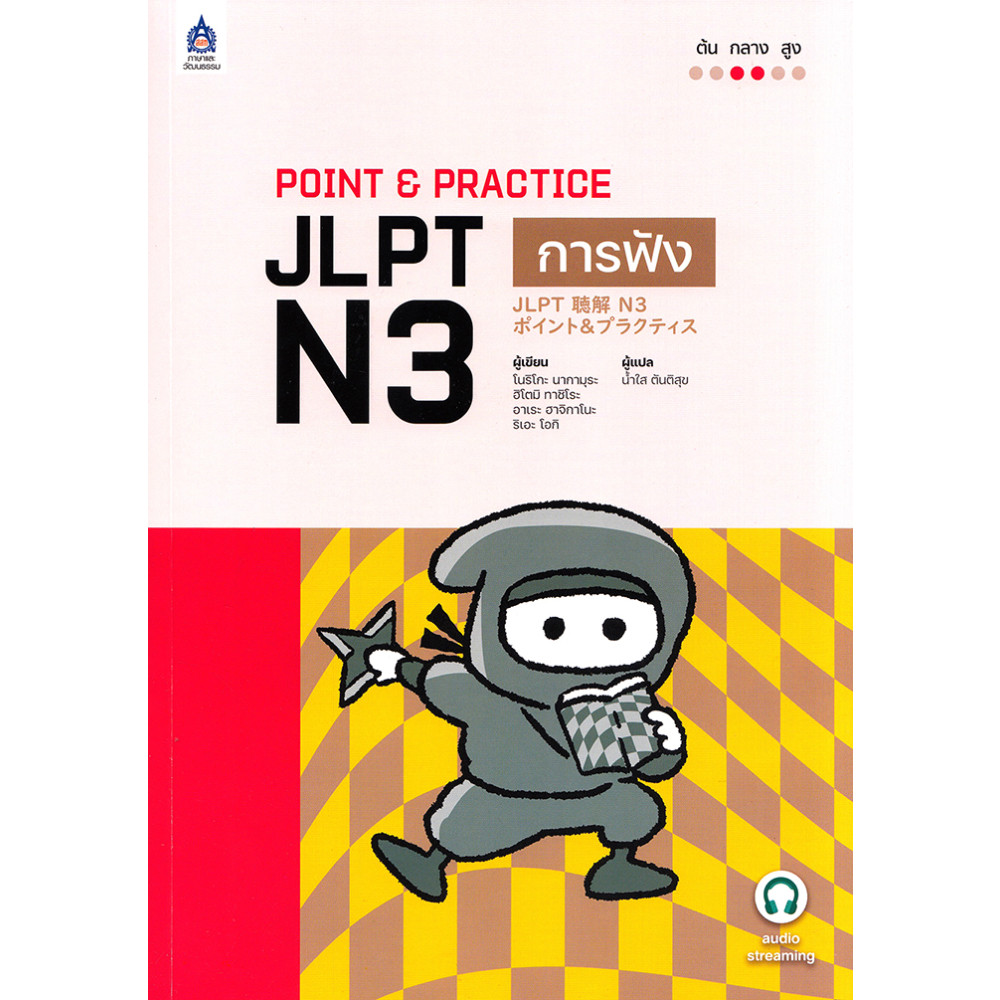 B2S หนังสือ POINT & PRACTICE JLPT N3 การฟัง ฉบับ Audio Streaming