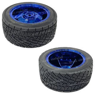 (1ล้อ) ล้อรถ ล้อหุ่นยนต์ ล้อใหญ่ ล้อวิบาก ล้อหนาม ขนาด 83mm/85mm Car Wheel, หน้ากว้าง 35mm/38mm Width Surface Large R...