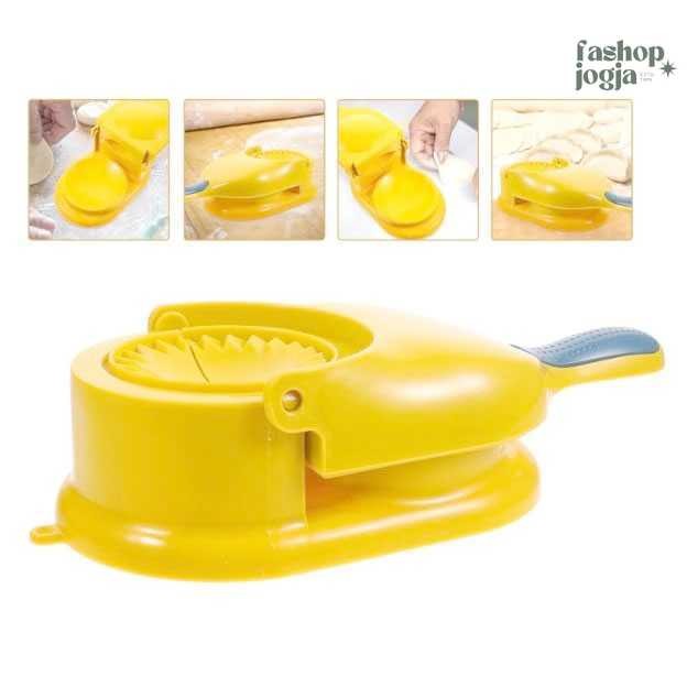 2 in 1 Mini Pastel Skin Gyoza Dumpling Dough Press Mold