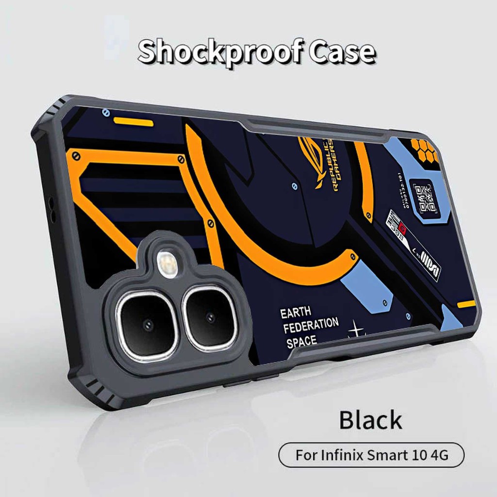 เคสโทรศัพท์กันกระแทกสําหรับ Infinix Smart 10 5G กรณีสมาร์ท 20 10 9 8 7 6 5 4 HD 10 8 7 6 Plus Pro ultrathin Hard ป้องกันฝาครอบ 7