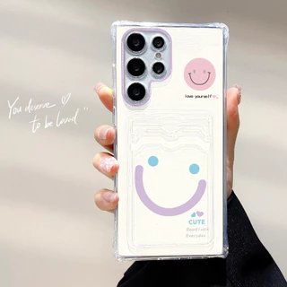 Card Holder เคส For Samsung Galaxy A56 5G A06 A05S A16 A15 A55 A54 A12 A36 A26 A25 A05 A22 A34 A35 A52s A53 A14 A13 A73
