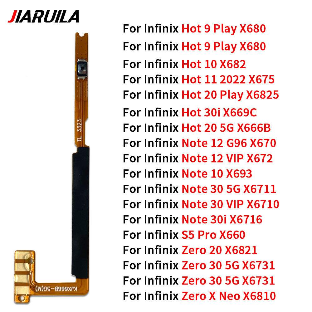 สําหรับ Infinix Hot 9 10 11 20 30I หมายเหตุ 10 12 Vip 30 30I S5 Pro Zero 20 30 Zero X680 X682 X675 X