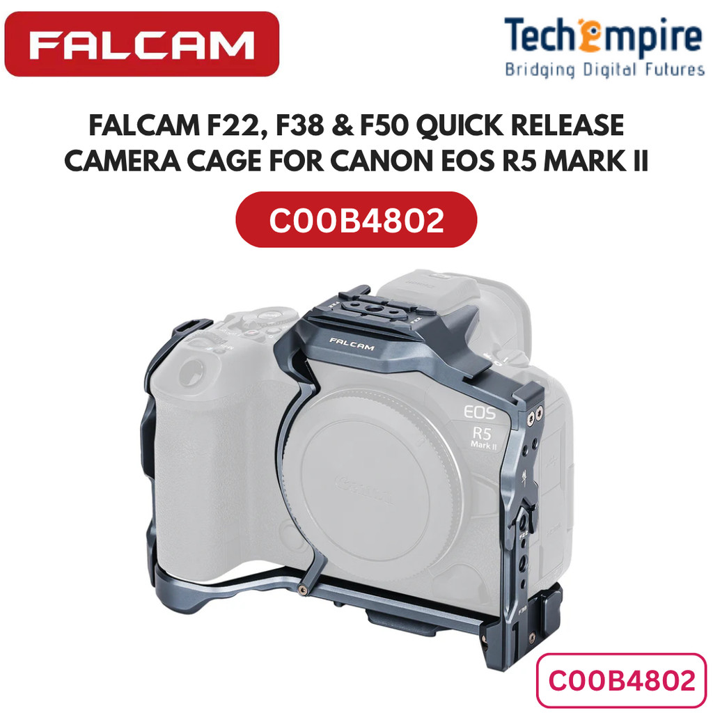 FALCAM F22, F38 & F50 QUICK RELEASE กล้อง CAGE สําหรับ CANON EOS R5 MARK II (C00B4802)