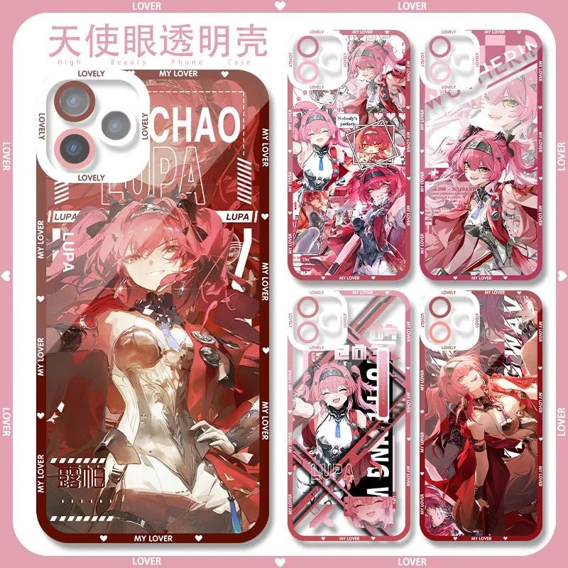 Wuthering Waves,เคส Lupa สําหรับ iPhone 16 15 14 13 12 11 promax,tpu