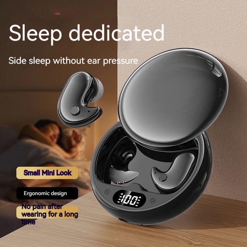 Y36 Bluetooth 5.3 หูฟังไร้สาย TWS แบบใส่ในหู หูฟังนอนแบบไม่เห็น มีไมโครโฟน หูฟังลดเสียงรบกวน หูฟัง HIFI สำหรับเพลง