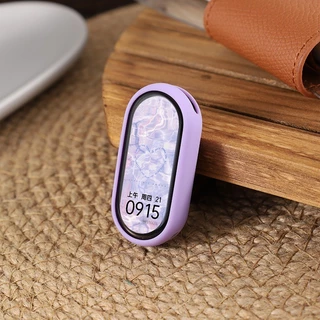 เคสซิลิโคนสําหรับ Xiaomi Mi Band 10 8 9 NFC soft Protector กันชน Shell Hollow Out Cases กรอบกันชนอุปกรณ์เสริม