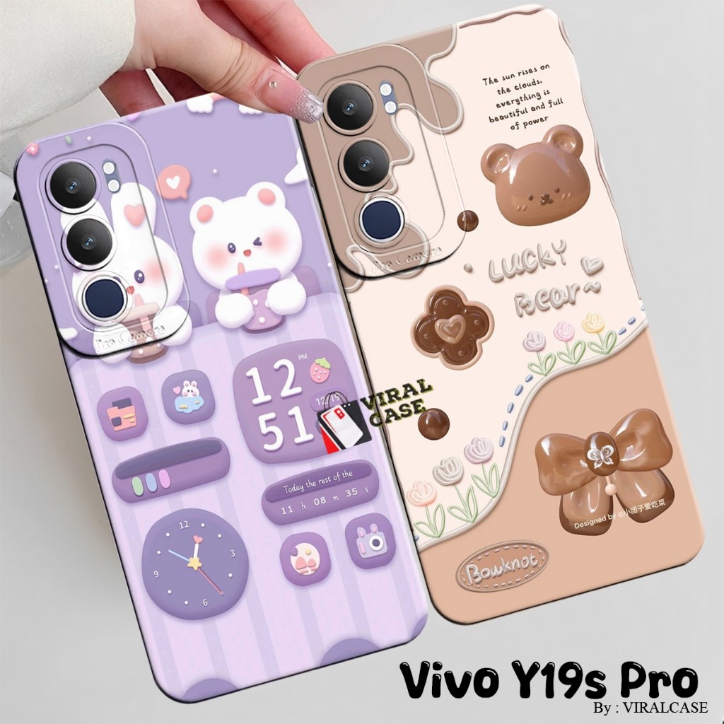 เคส HP VIVO Y19S PRO - VIVO Y19S 4G - เคสแฟชั่นนามธรรม - VIVO Y19S PRO Softcase - ซิลิโคนกล้อง Pro -