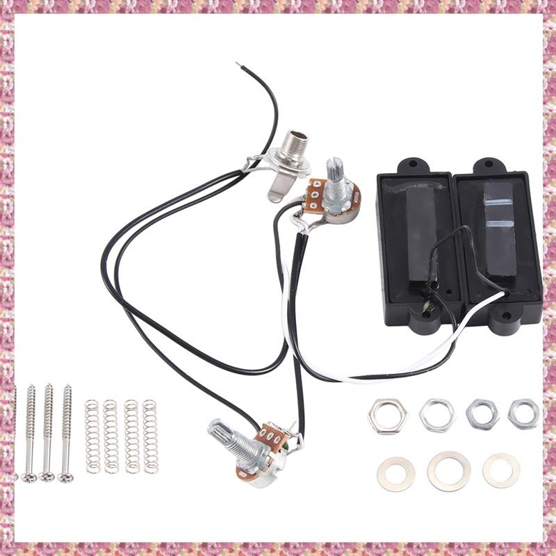 [VCR] กีตาร์ไฟฟ้า Pickup Wire Harness PB Bass 4-String กีตาร์ไฟฟ้าคอและสะพานรถกระบะชุด