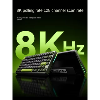 VGN Neon 75 ปะเก็น Hot-swappable RGB 8K คีย์บอร์ดสวิตช์แม่เหล็ก
