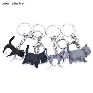 Onem ใหม่แมวน่ารักลูกแมวพวงกุญแจพวงกุญแจกระเป๋าถือจี้เครื่องประดับของเล่นเด็กของขวัญ n