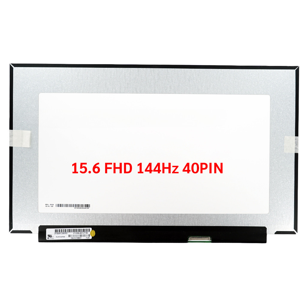 15.6 นิ้วหน้าจอแล็ปท็อป LED 15.6 LED Slim Full HD 1920*1080 IPS 144HZ 40 Pin หน้าจอบางไม่มีขอบ LP156