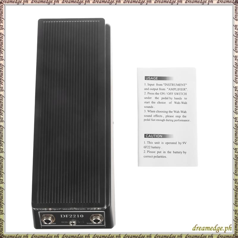[SKG] Classic Wah Pedal Df2210 กีตาร์ไฟฟ้า Wah Wah Pedal สําหรับเครื่องเล่นกีตาร์ไฟฟ้า Dj Pedal Powe